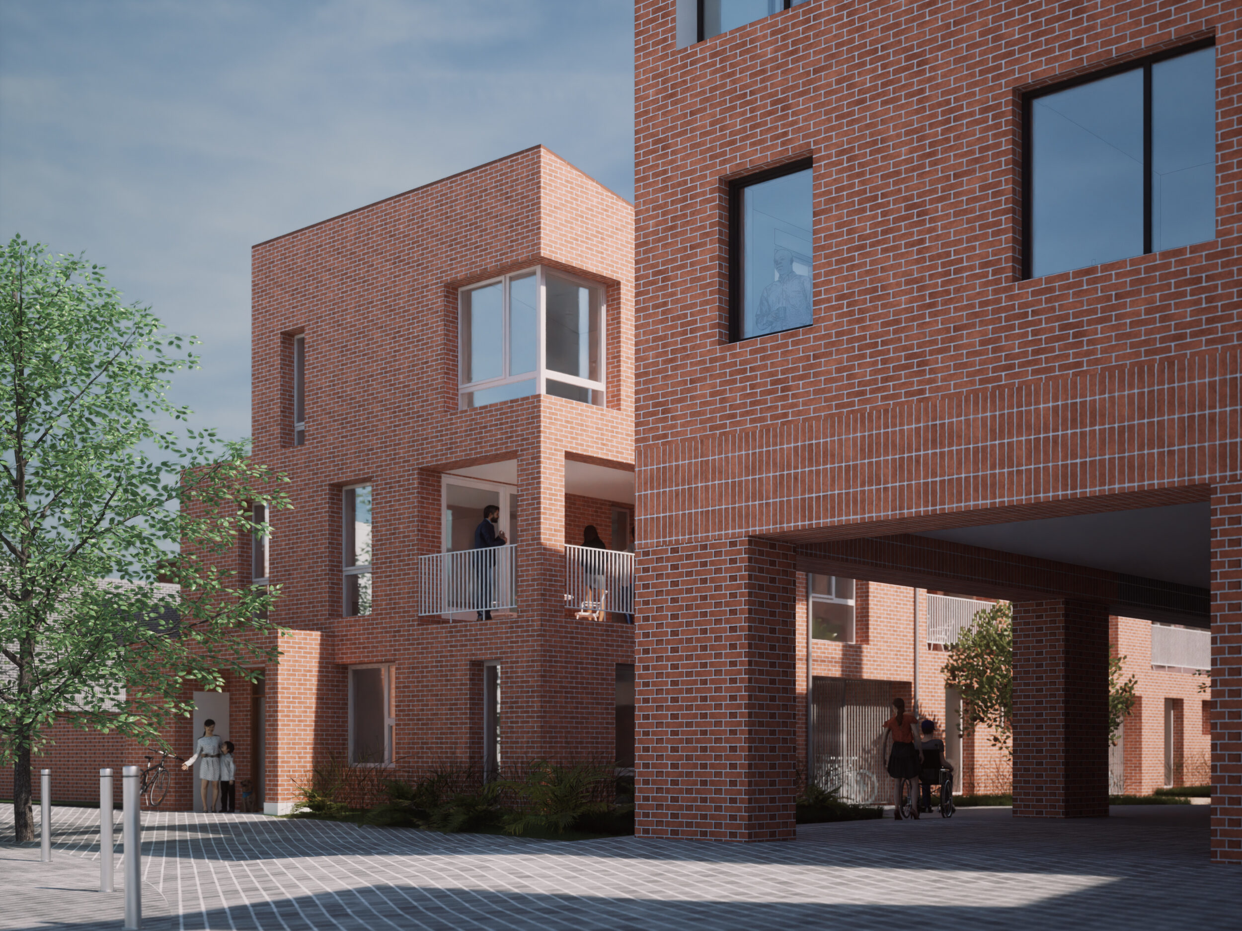 Visualisation | Eddeva Park, Cambridge | architects CDC Studio