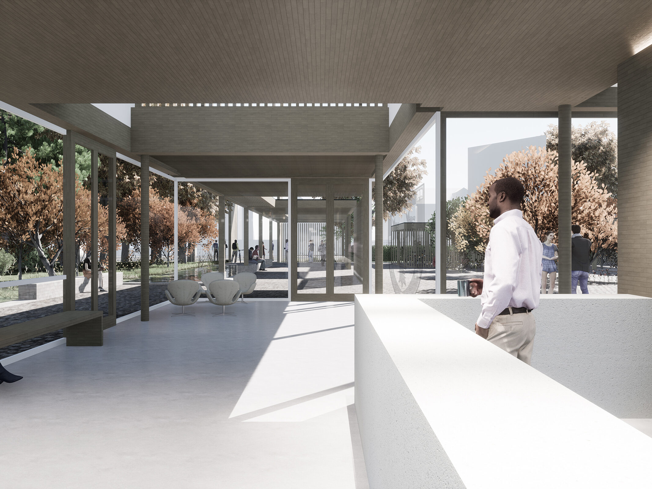homerton porters lodge competition | cdc studio cambridge architects